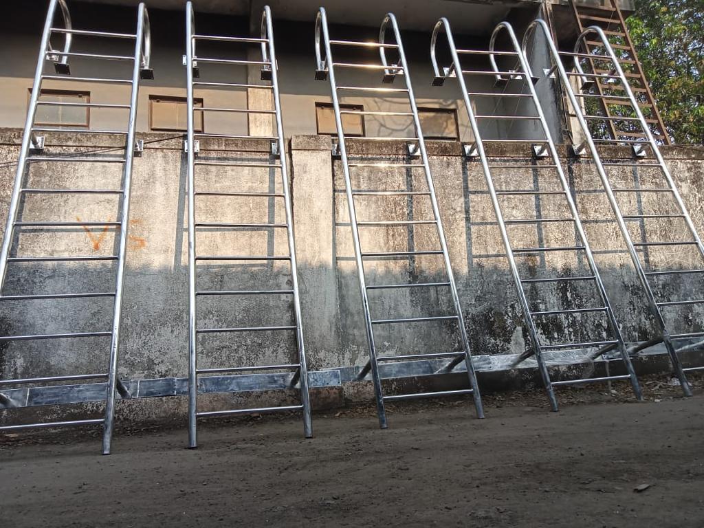 Marine ladders for docks
